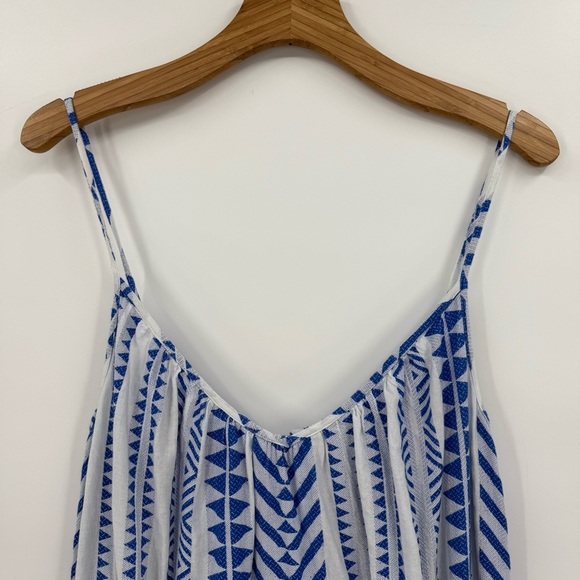 Velvet by Graham & Spencer Dinae Jacquard Maxi Dress in Cobalt Size M - Picture 8 of 13